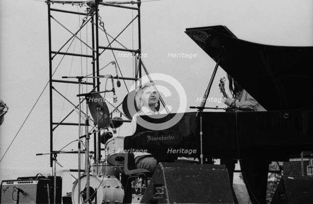 Dave Brubeck, Capital Jazz, Aelxandra Palace, London, 1979. Artist: Brian O'Connor.