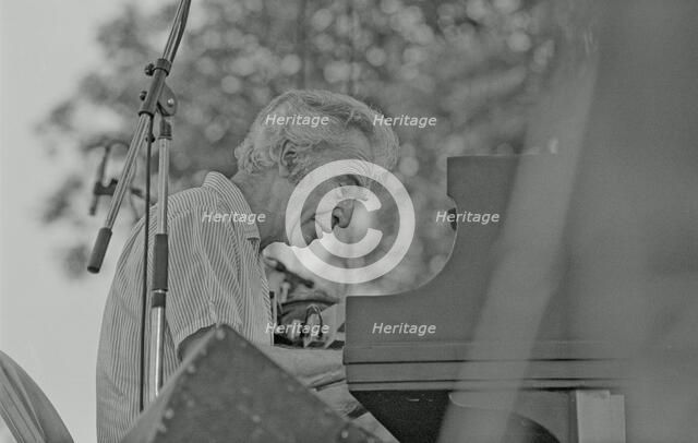 Dave Brubeck, Capital Jazz, Knebworth, 1982. Artist: Brian O'Connor.