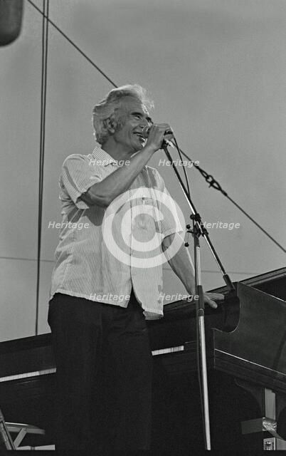 Dave Brubeck, Capital Jazz, Knebworth, 1982. Artist: Brian O'Connor.