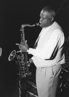 Dave "Fathead" Newman, North Sea Jazz Festival, Netherlands, 1996. Creator: Brian Foskett