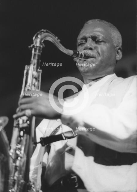 Dave "Fathead" Newman, North Sea Jazz Festival, Netherlands, 1996. Creator: Brian Foskett.
