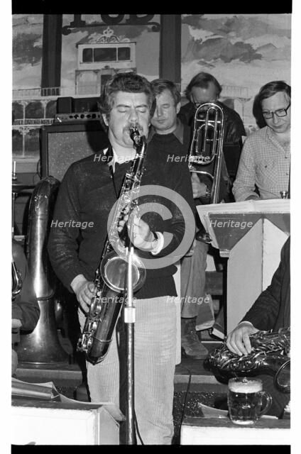 Dave Gelly, Lord Napier  Thornton Heath, 1980.   Artist: Brian O'Connor.