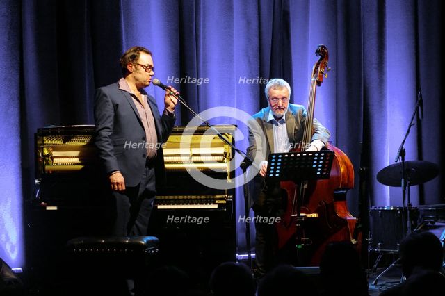 Dave Green and Gareth Williams, Ropetackle Arts Centre, Shoreham, West Sussex, Jan 2016. Artist: Brian O'Connor.