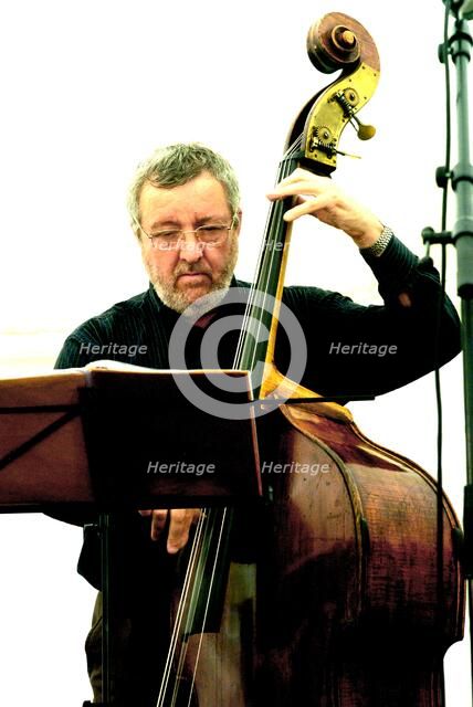 Dave Green, Brecon Jazz Festival, Powys, Wales. Artist: Brian O'Connor