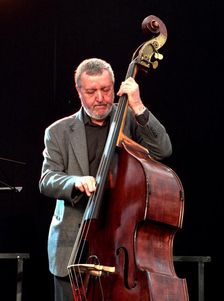 Dave Green, Brecon Jazz Festival, Powys, Wales. Artist: Brian O'Connor