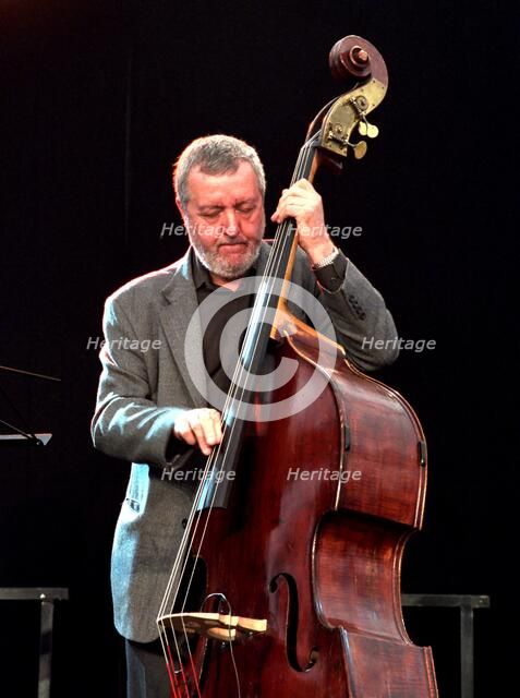 Dave Green, Brecon Jazz Festival, Powys, Wales. Artist: Brian O'Connor