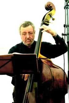 Dave Green, Brecon Jazz Festival, Powys, Wales. Artist: Brian O'Connor