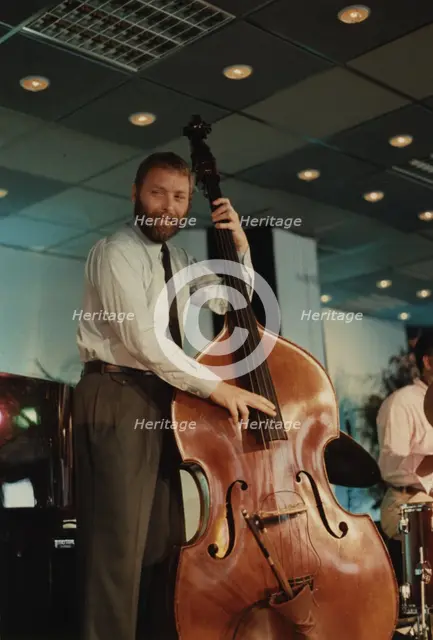 Dave Holland, Jazz Inn Party, Nordwijk, Netherlands, 1989. Creator: Brian Foskett.
