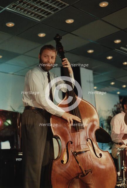 Dave Holland, Jazz Inn Party, Nordwijk, Netherlands, 1989. Creator: Brian Foskett.