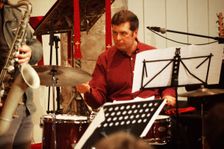 Dave Ingamells, Brandon Allen Turrentine Project, St Andrews Church, Hove, East Sussex, May 2023. Creator: Brian O'Connor