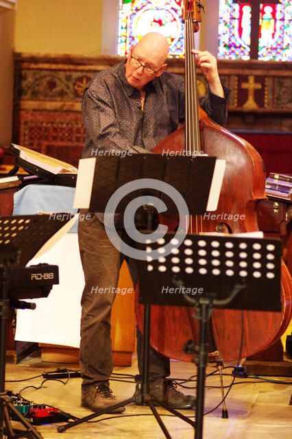 Dave Jones, Brandon Allen Turrentine Project, St Andrews Church, Hove, East Sussex, May 2023. Creator: Brian O'Connor.