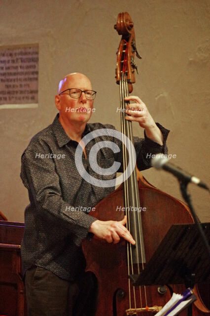 Dave Jones, Brandon Allen Turrentine Project, St Andrews Church, Hove, East Sussex, May 2023. Creator: Brian O'Connor.