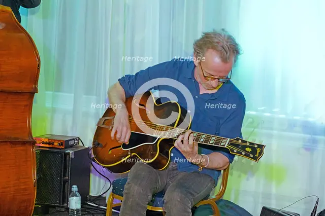 Dave Kelbie, Watermill Jazz Club, Dorking, Surrey, 28 May 2019. Creator: Brian O'Connor.