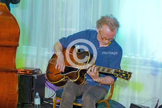 Dave Kelbie, Watermill Jazz Club, Dorking, Surrey, 28 May 2019. Creator: Brian O'Connor.