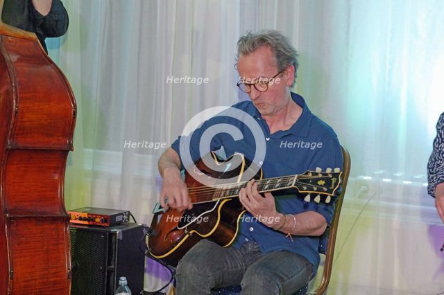 Dave Kelbie, Watermill Jazz Club, Dorking, Surrey, 28 May 2019. Creator: Brian O'Connor.
