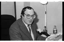 Dave Lee, Jazz FM London, 1990. Artist: Brian O'Connor