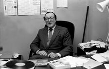 Dave Lee, Jazz FM, Marble Arch, London, Feb 1990. Artist: Brian O'Connor