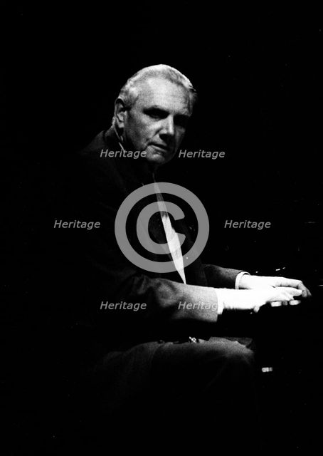 Dave McKenna, Pizza on the Park, London, Aug 1991. Artist: Brian O'Connor.