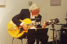 Dave Moorwood, The Pete Allen Band, Deanwood Park Golf Club, Newbury, Berks, 10th Oct. 2021. Creator: Brian O'Connor