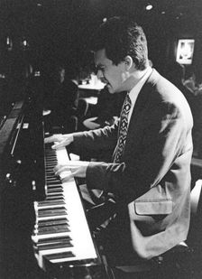 Dave Newton, unknown venue, c1995. Creator: Brian Foskett