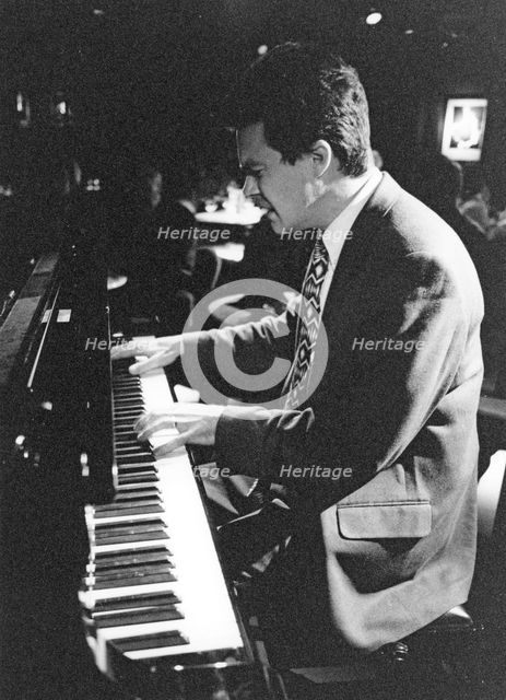 Dave Newton, unknown venue, c1995. Creator: Brian Foskett.