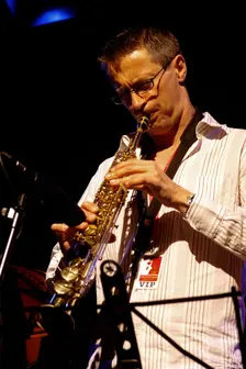 Dave O'Higgins, saxophonist, Braithwaite Hall, Croydon, 2007. Artist: Brian O'Connor