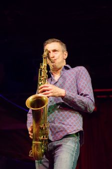 Dave O'Higgins, Under Ground Theatre, Eastbourne, East Sussex, 2015. Artist: Brian O'Connor