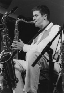 Dave O'Higgins, Brecon Jazz Festival, 1995. Creator: Brian Foskett