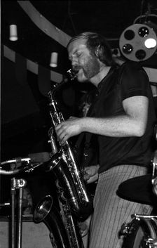Dave Quincy, If, Marquee Club, Soho, London, 1971. Creator: Brian O'Connor