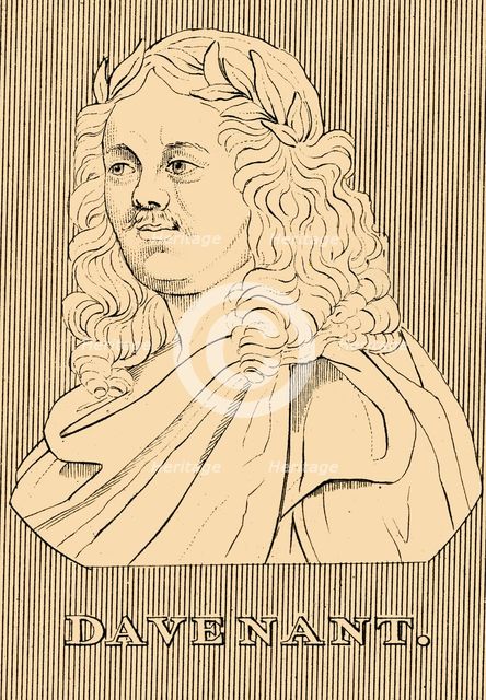 'Davenant', (1606-1668), 1830. Creator: Unknown.