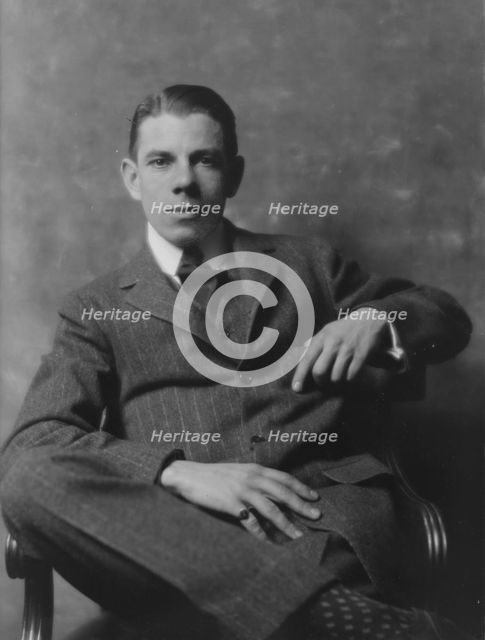 Davenport, McHarg, Mr., portrait photograph, 1916. Creator: Arnold Genthe.