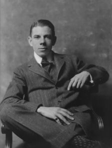 Davenport, McHarg, Mr., portrait photograph, 1916. Creator: Arnold Genthe