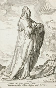 David, 1589. Creator: Jacob Matham