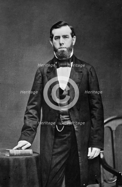 David Colbreth Broderick of California, between 1855 and 1865. Creator: Unknown.