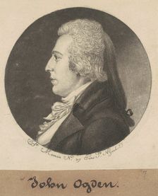 David A. Ogden, 1798. Creator: Charles Balthazar Julien Févret de Saint-Mémin