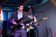 David Amar and Ian Marshall, Love Supreme Jazz Festival, Glynde Place, East Sussex, 2014. Artist: Brian O'Connor