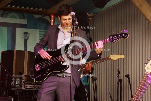 David Amar, Love Supreme Jazz Festival, Glynde Place, East Sussex, 2014. Artist: Brian O'Connor.