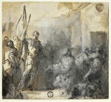 David and Abigail, n.d. Creator: Domenico Mondo