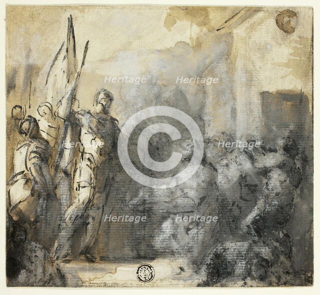 David and Abigail, n.d. Creator: Domenico Mondo.