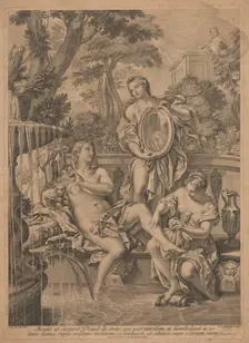 David and Bathsheba. Creator: Robert van Audenaerde