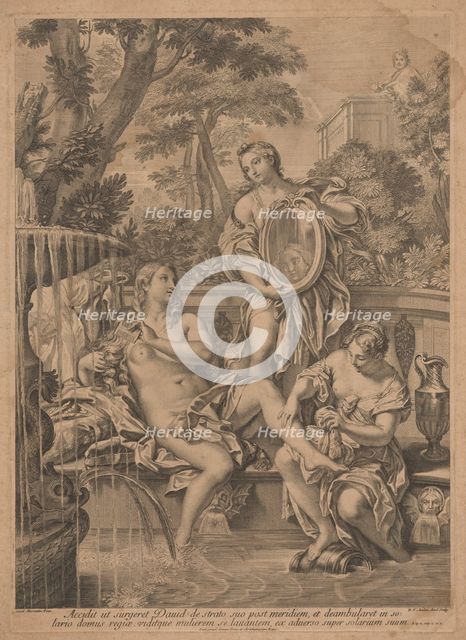 David and Bathsheba. Creator: Robert van Audenaerde.