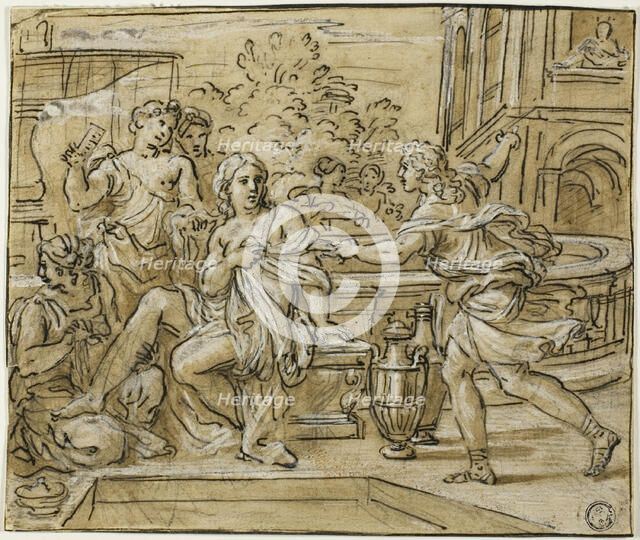 David and Bathsheba, n.d. Creator: Unknown.