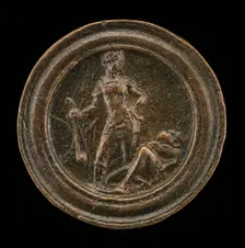David and Goliath, mid or late 1490s. Creator: Moderno