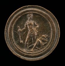 David and Goliath, mid or late 1490s. Creator: Moderno