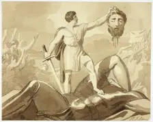 David and Goliath, n.d. Creator: Henry Pierce Bone