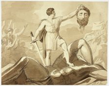 David and Goliath, n.d. Creator: Henry Pierce Bone