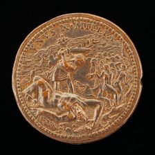 David and Goliath [reverse]. Creator: Federico Cocciola