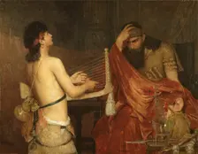 David and Saul, 1878
