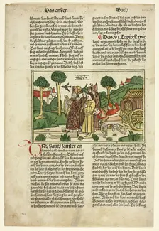 David and the Chosen Men of Israel Accompanying the Ark from The Bible..., assembled 1929. Creators: Unknown, Anton Koberger, Wilhelm Ludwig Schreiber