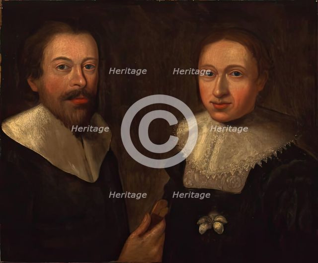 David Anderson, architect and his wife Jean Guild. Creator: George Jamesone.